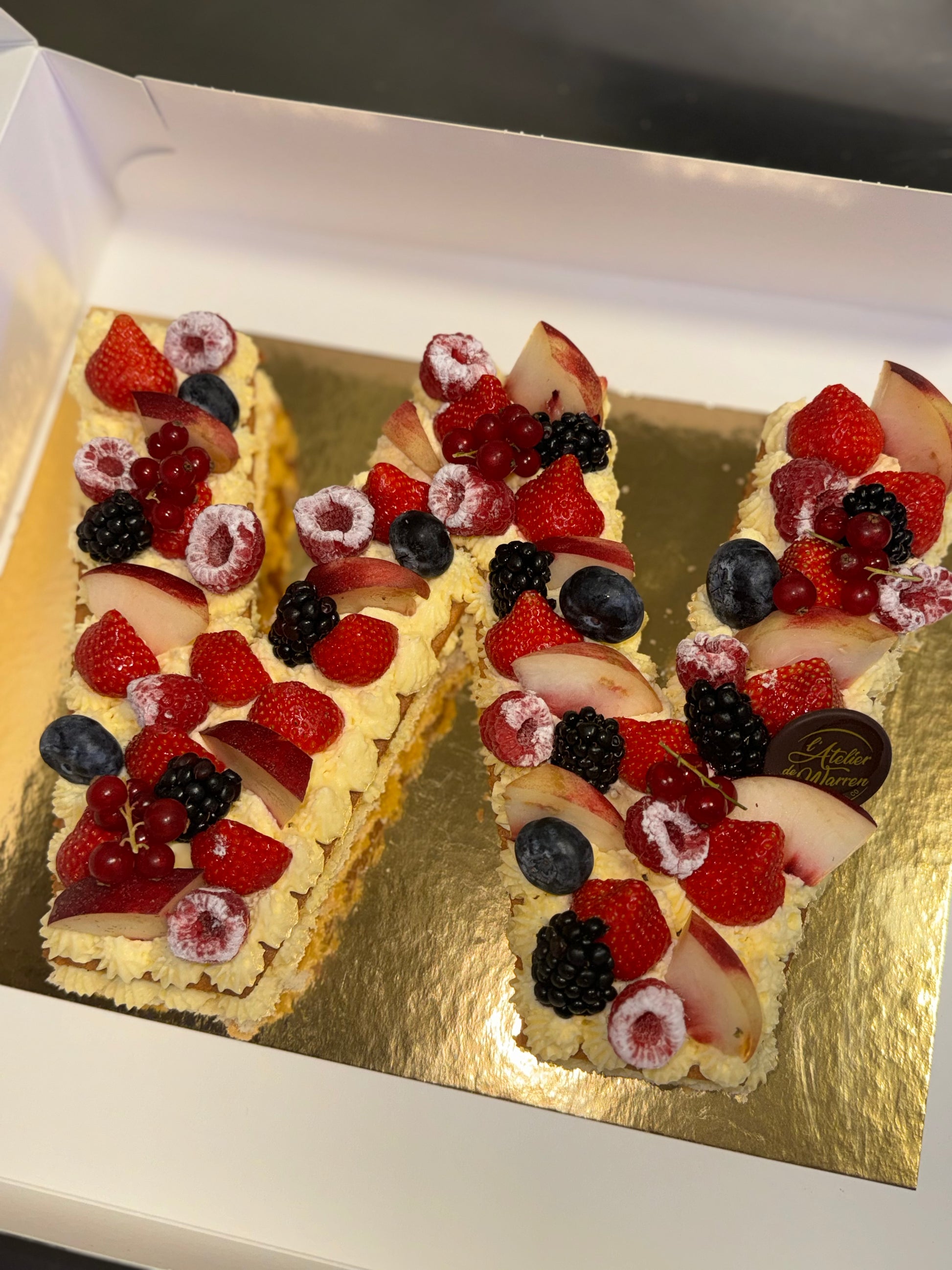 Letter Cake - L'atelier de Warren