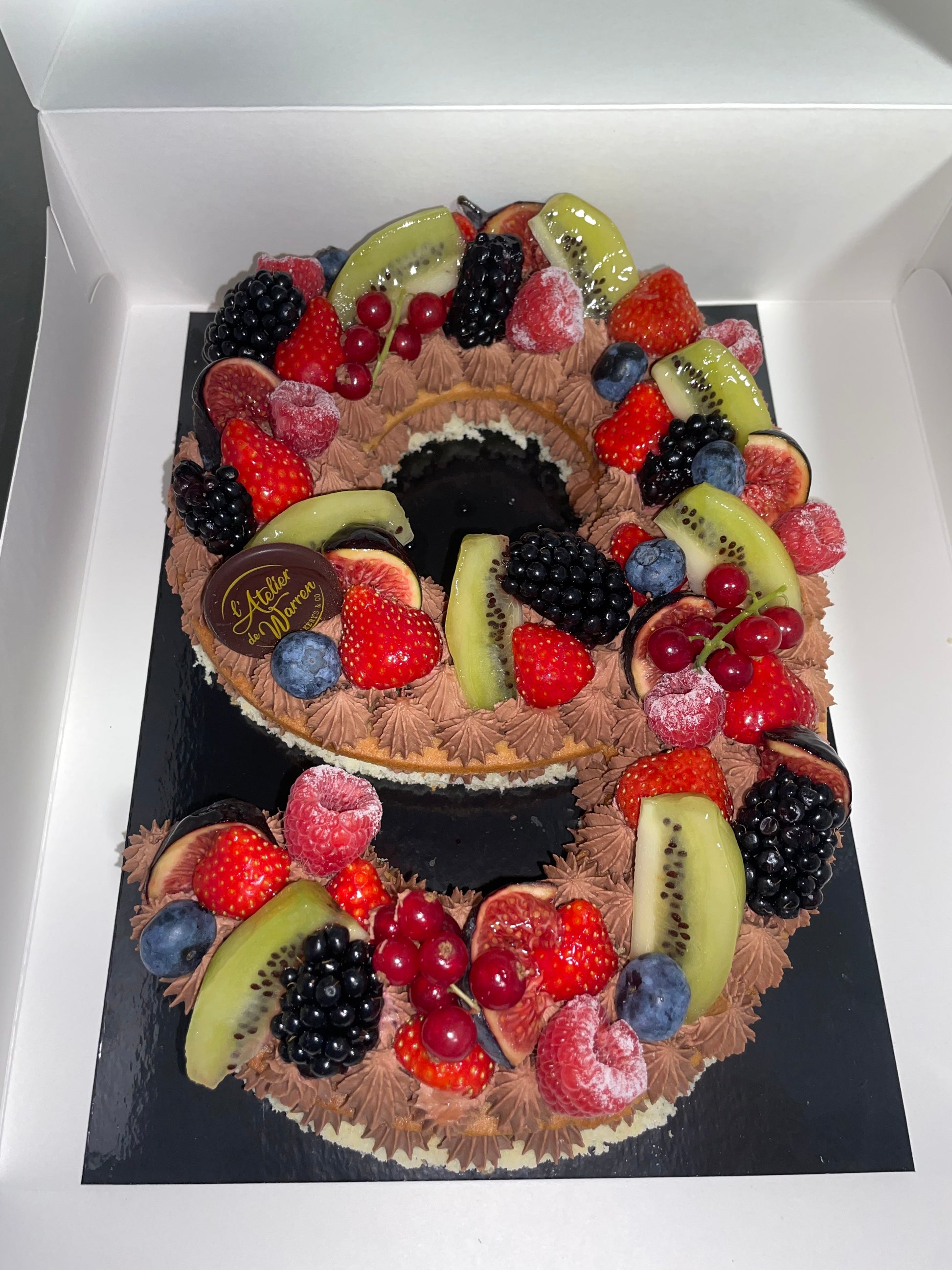 Number Cake - L'atelier de Warren
