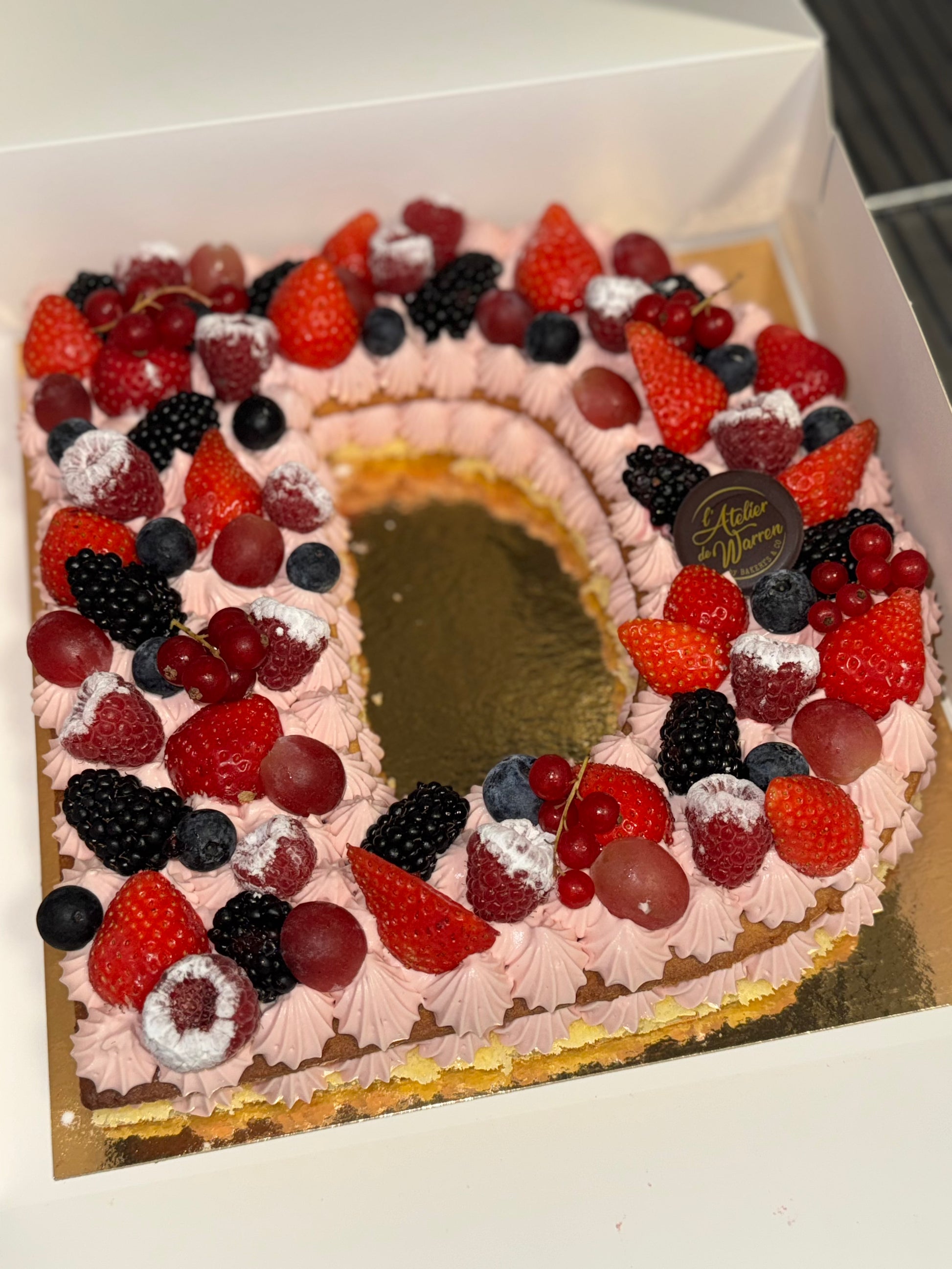 Letter Cake - L'atelier de Warren