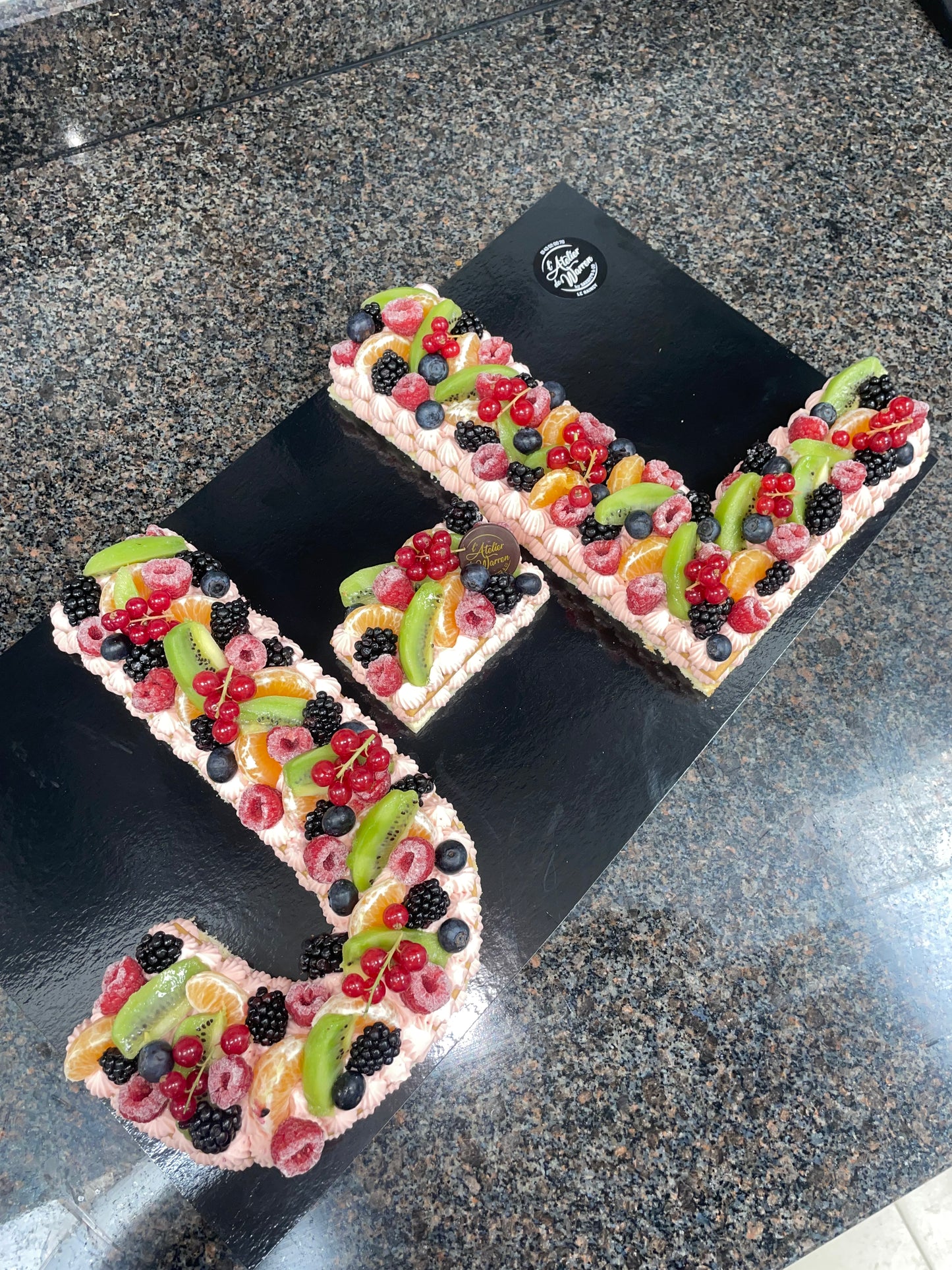Letter Cake - L'atelier de Warren