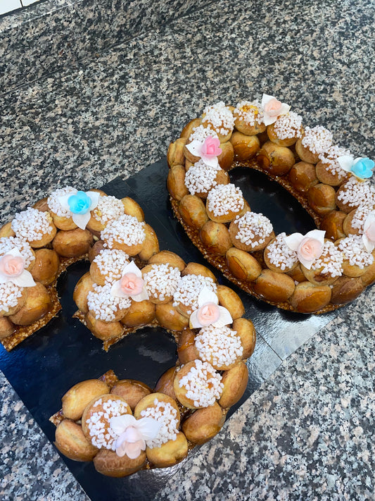 Number Cake Choux - L'atelier de Warren