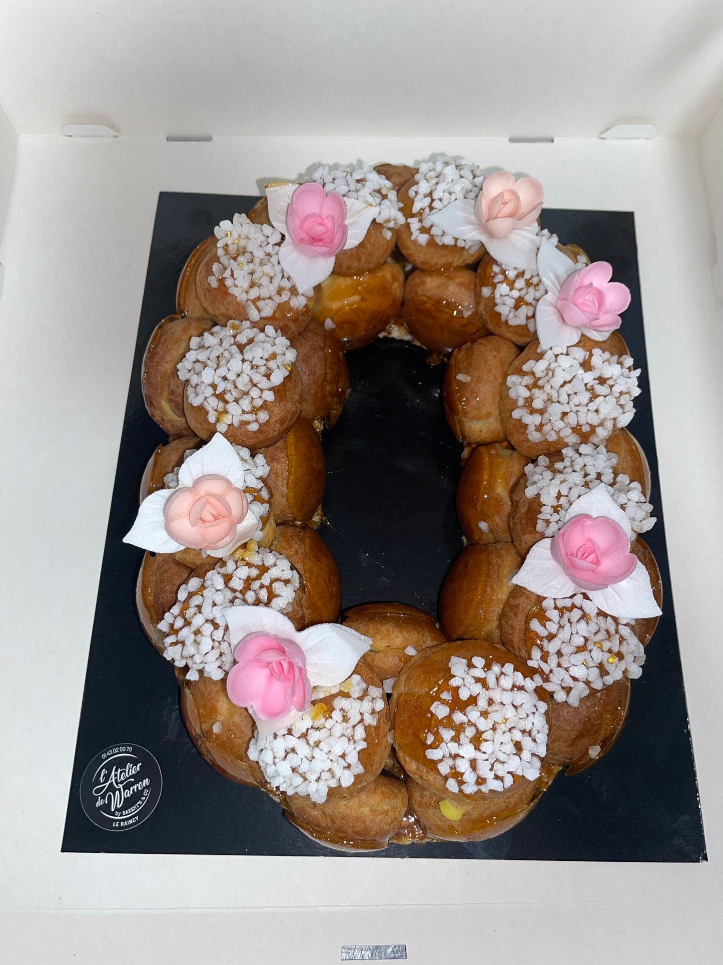 Number Cake Choux - L'atelier de Warren