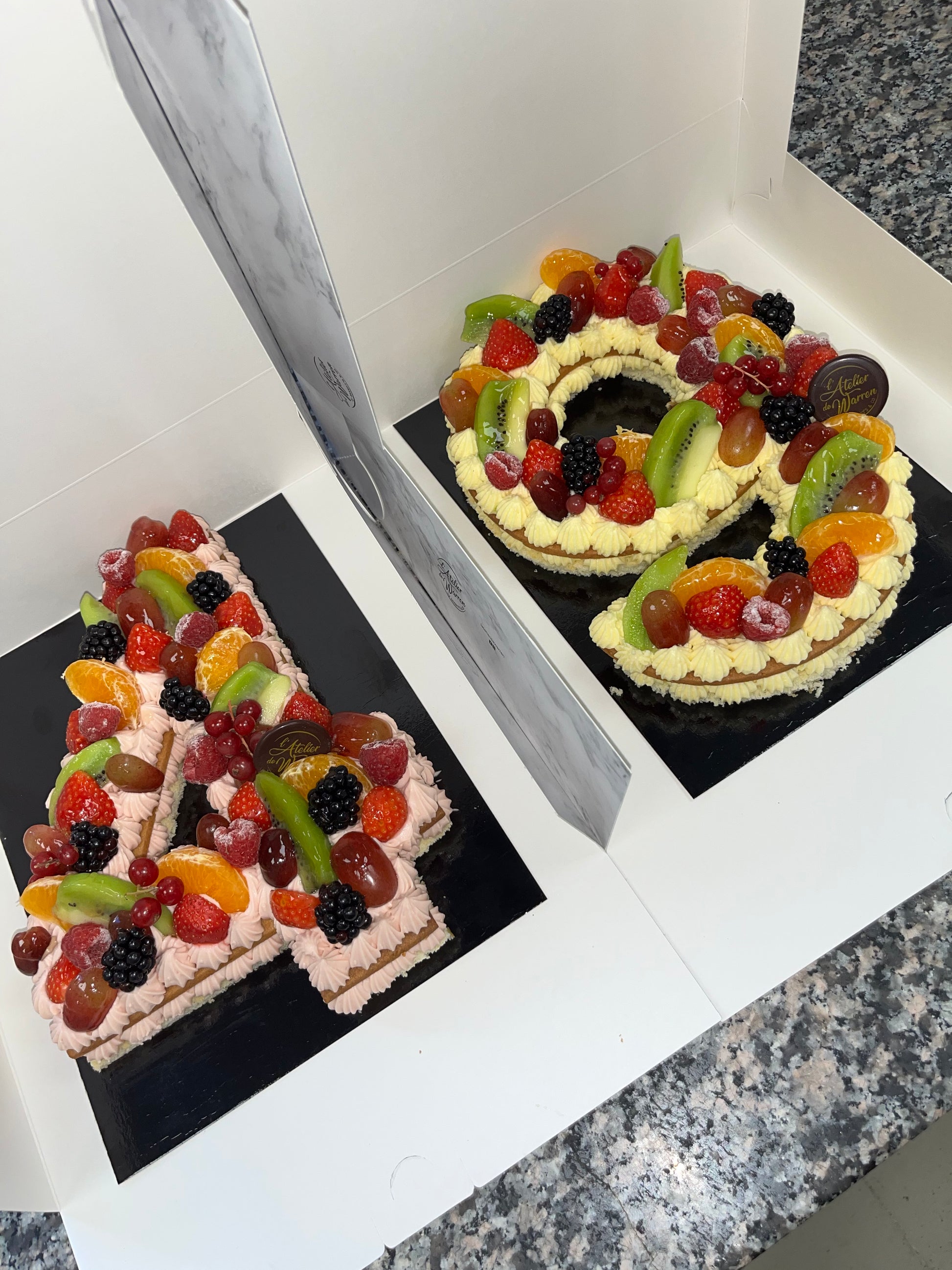Number Cake - L'atelier de Warren
