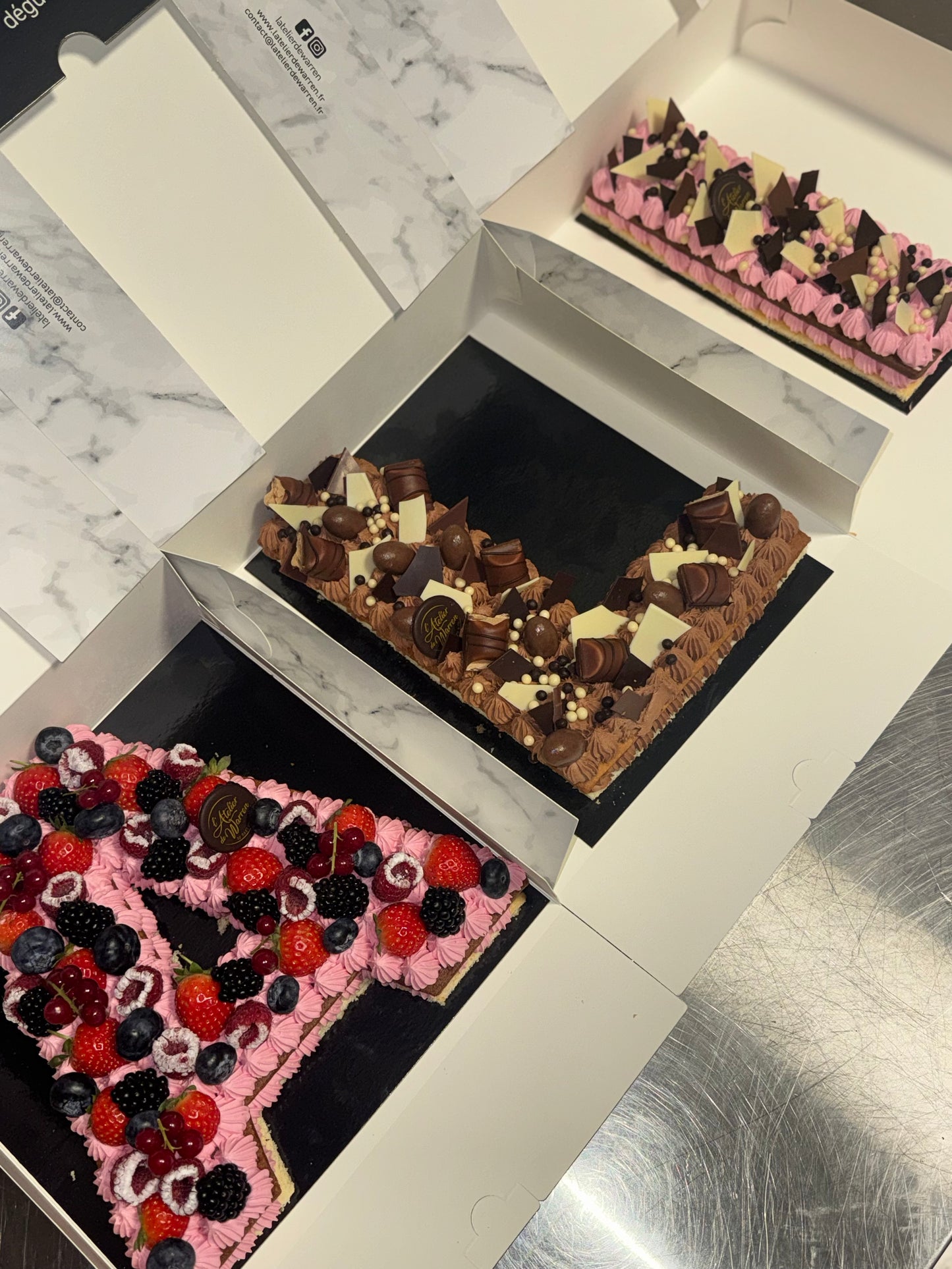 Letter Cake - L'atelier de Warren