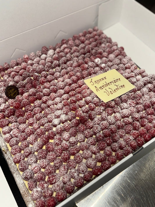 Tarte Framboises - L'atelier de Warren