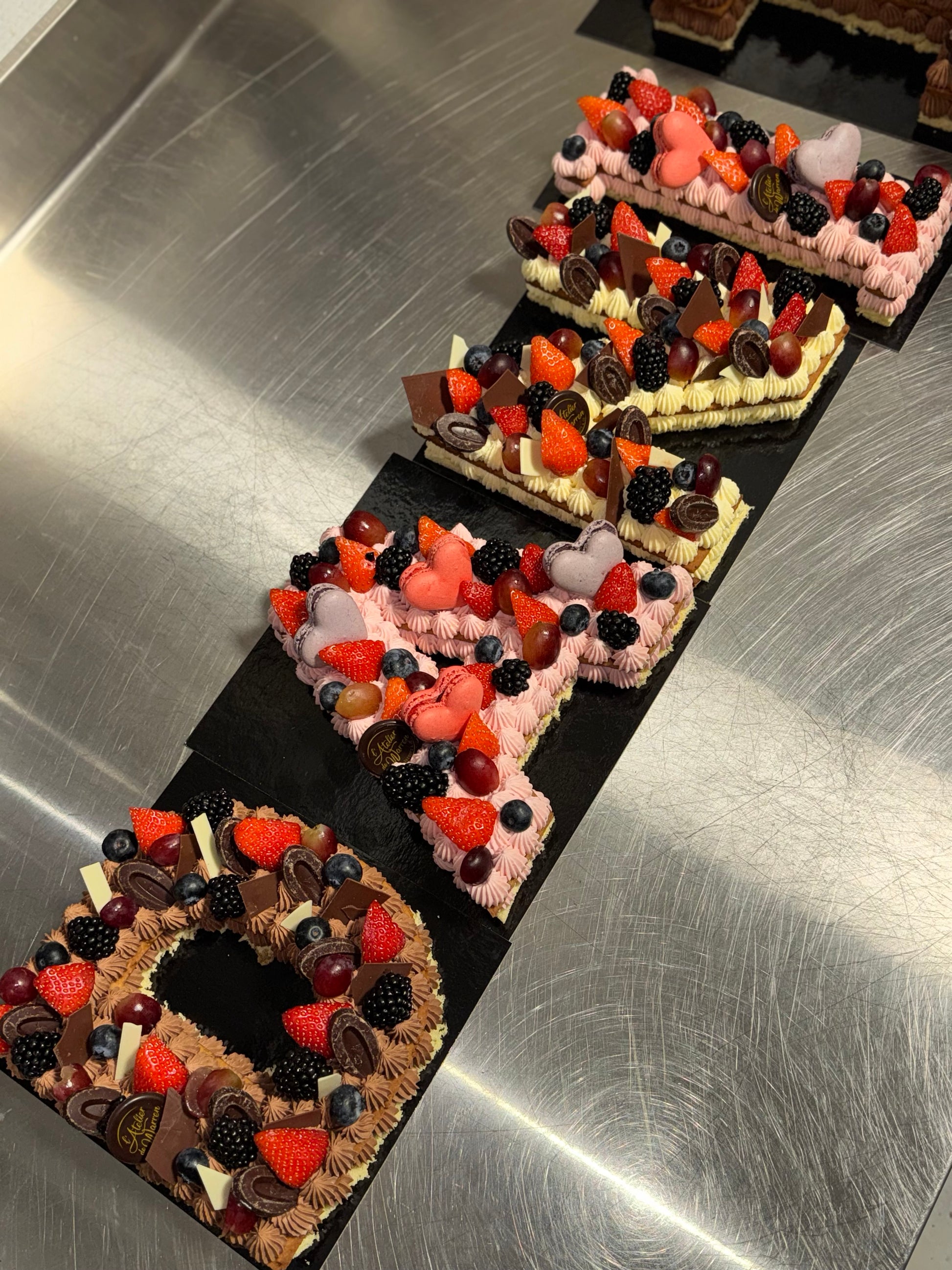 Letter Cake - L'atelier de Warren