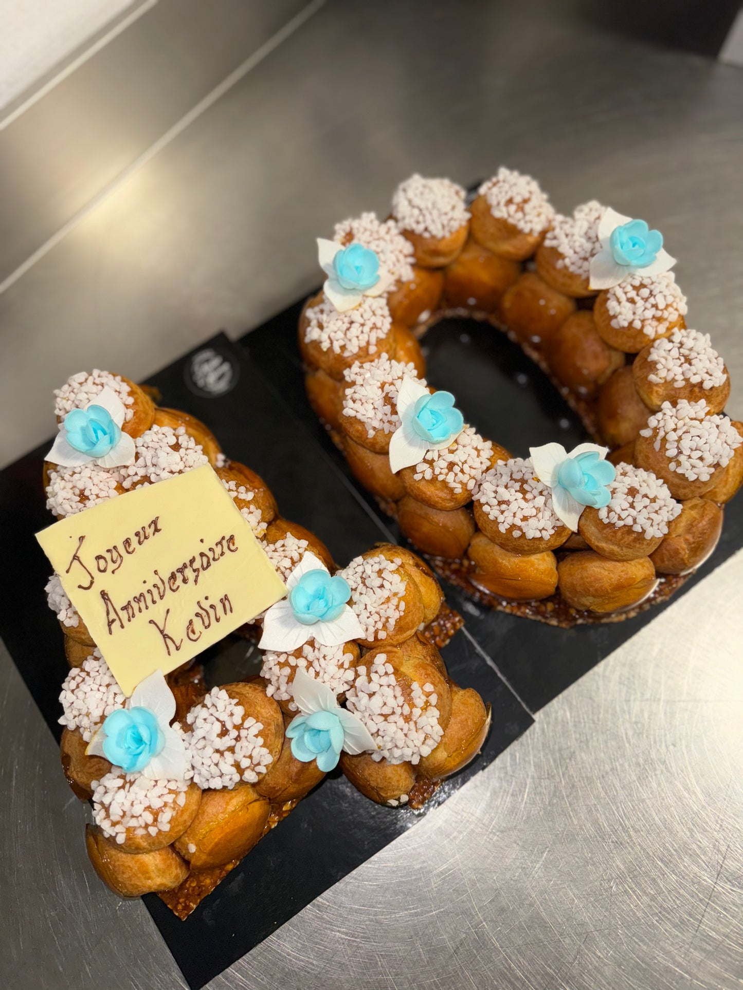Number Cake Choux - L'atelier de Warren