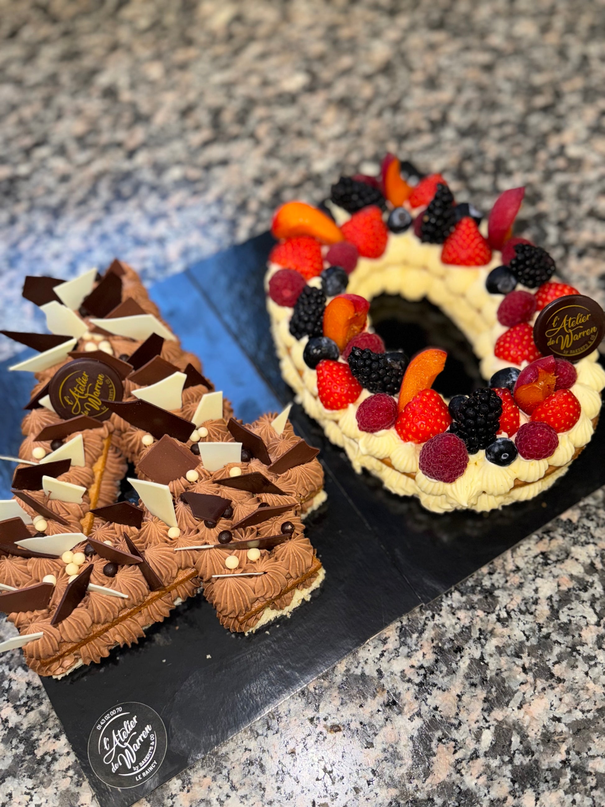 Number Cake - L'atelier de Warren