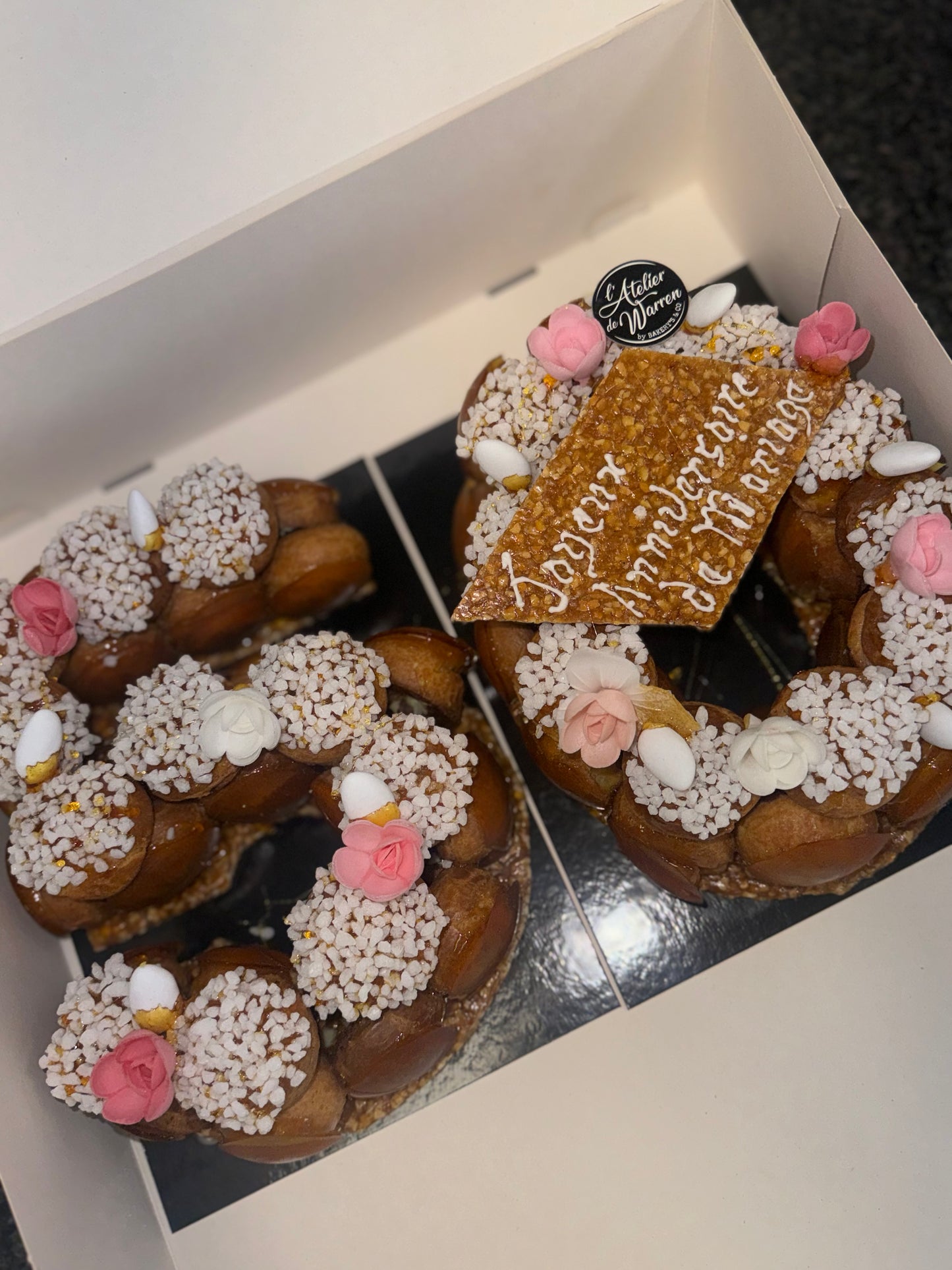 Number Cake Choux - L'atelier de Warren