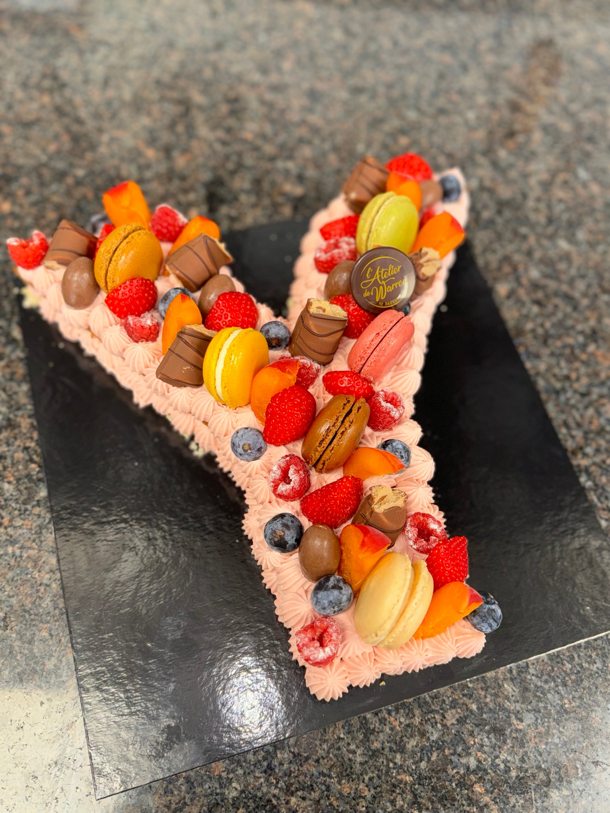 Letter Cake - L'atelier de Warren