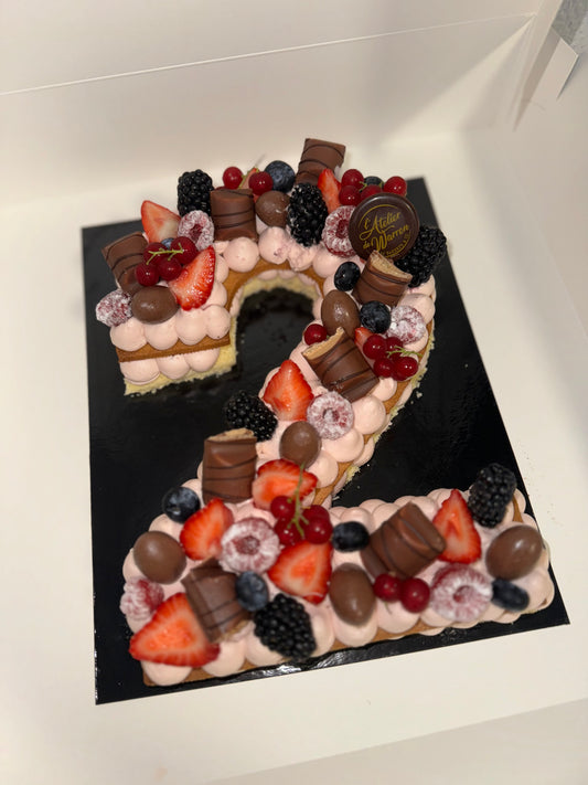 Number Cake - L'atelier de Warren