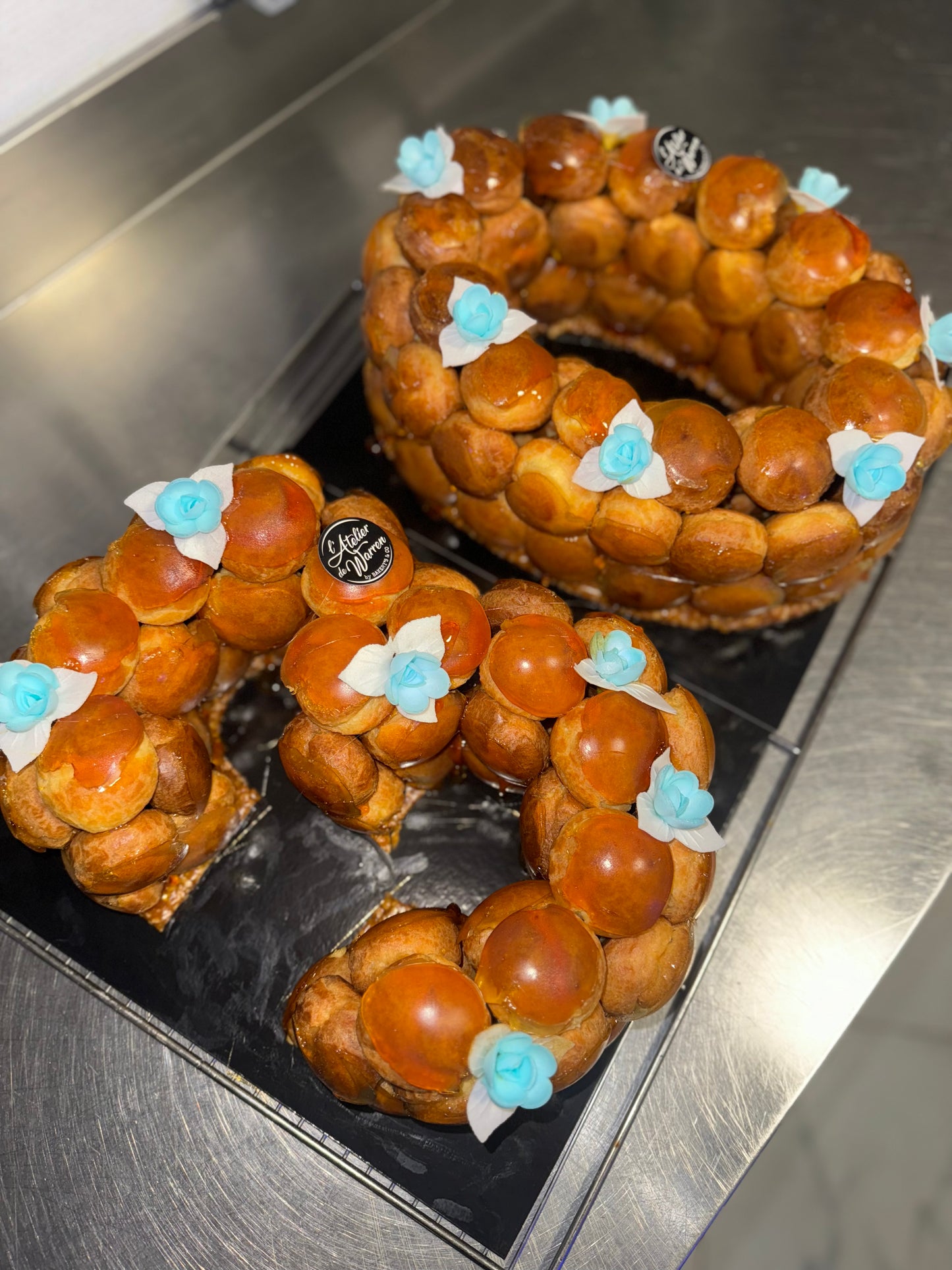 Number Cake Choux - L'atelier de Warren