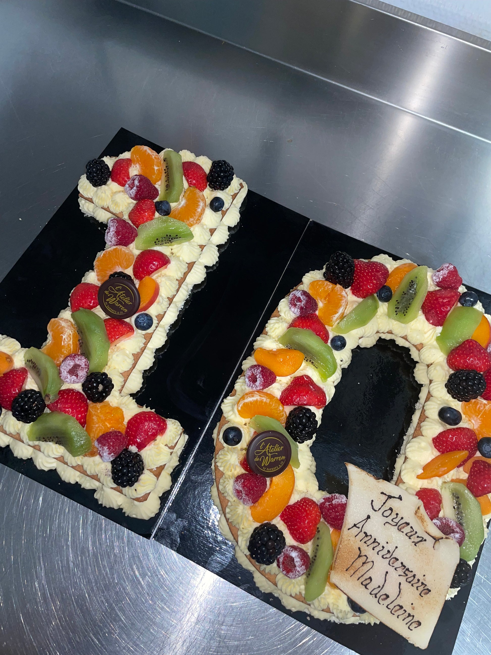 Number Cake - L'atelier de Warren