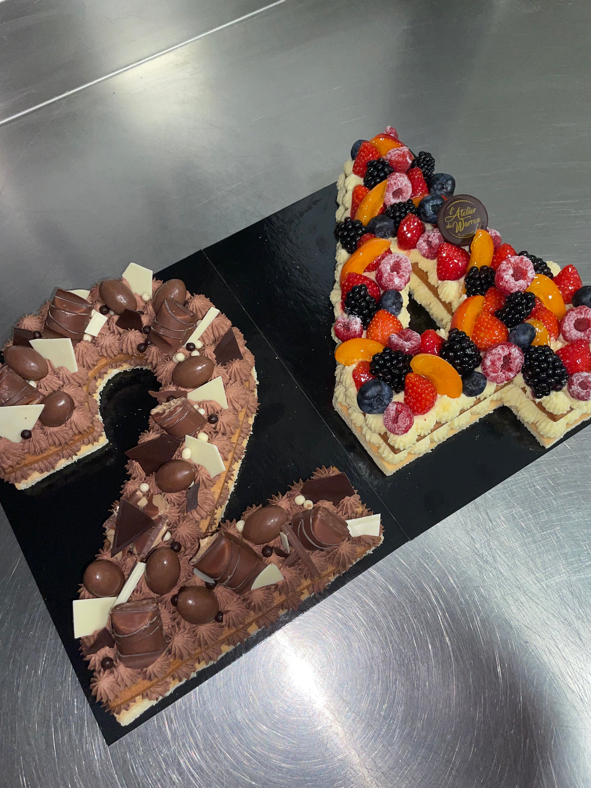 Number Cake - L'atelier de Warren