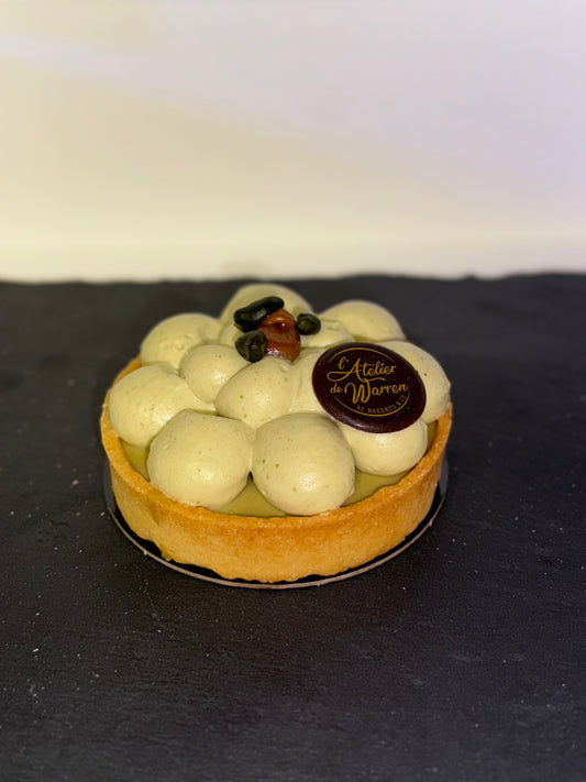 Tarte Infiniment Pistache - L'atelier de Warren