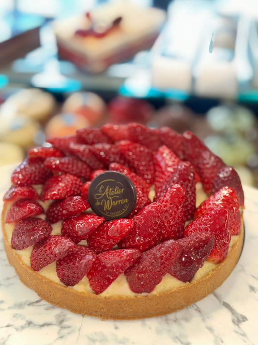 Tarte Fraises - L'atelier de Warren
