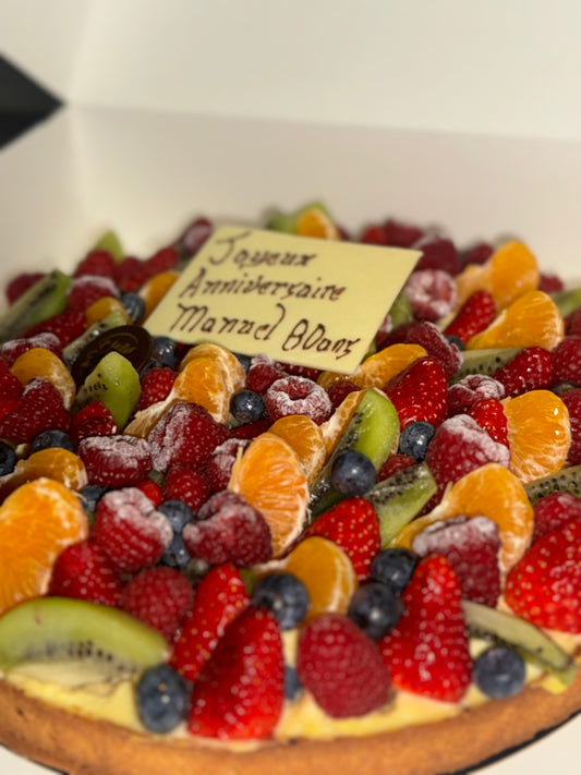 Tarte Fruits Frais - L'atelier de Warren