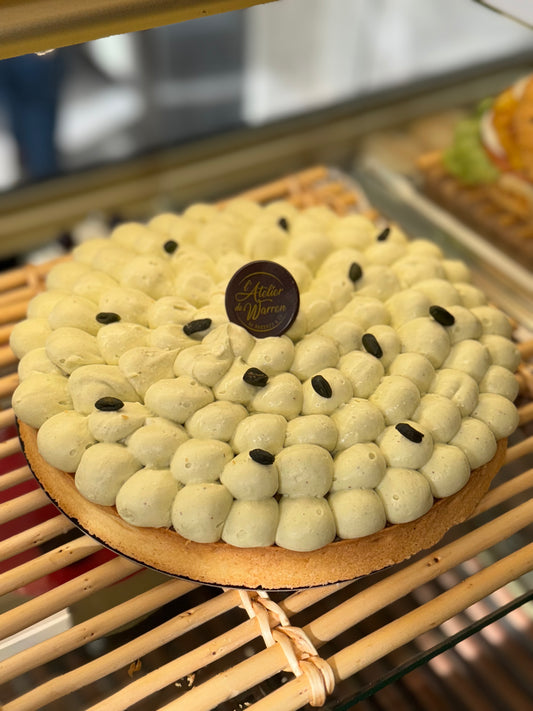 Tarte Infiniment Pistache - L'atelier de Warren
