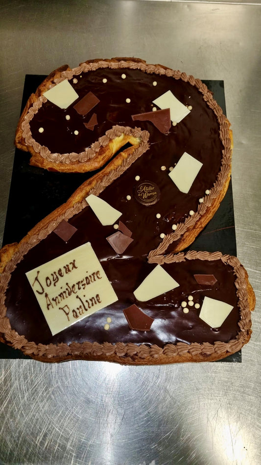 Number Cake Éclair - L'atelier de Warren