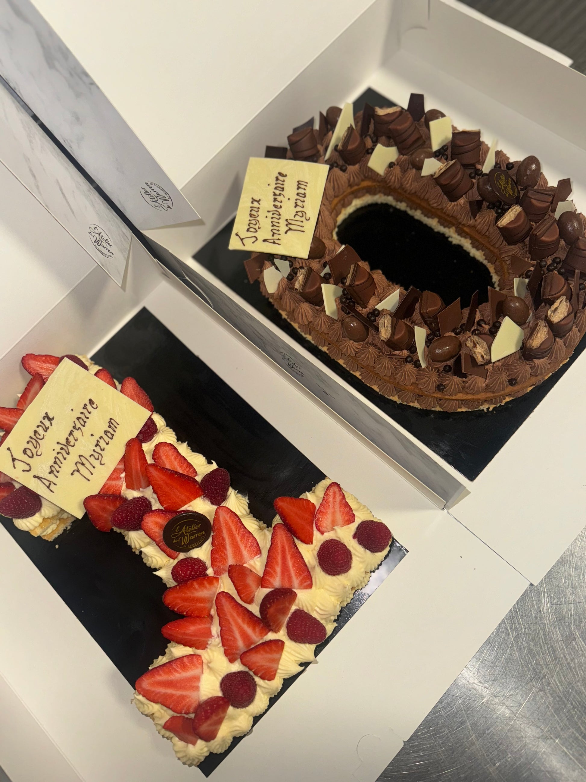 Number Cake - L'atelier de Warren