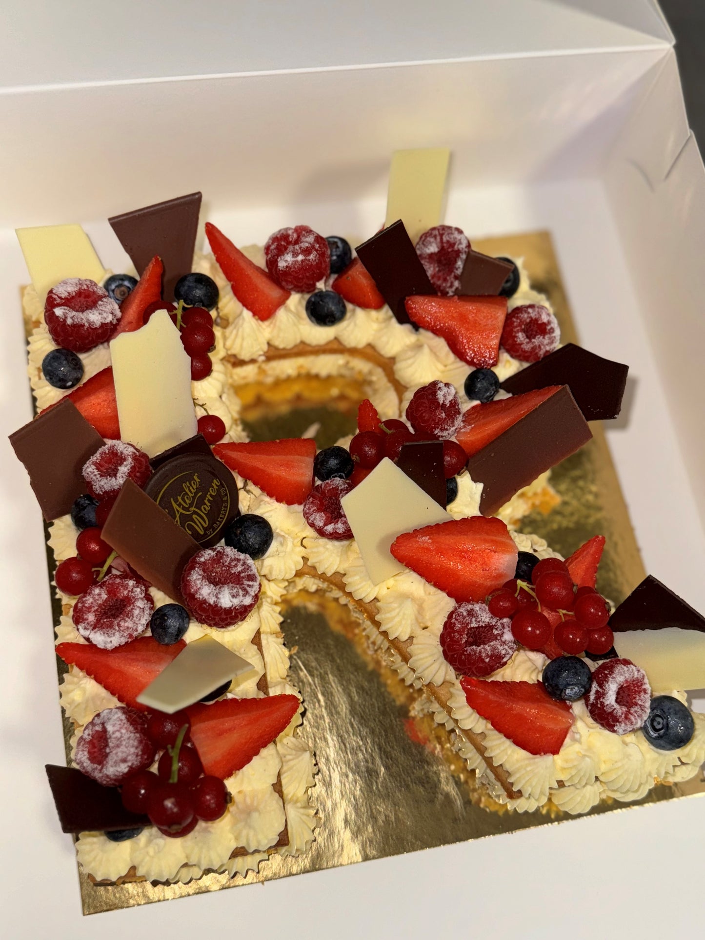 Letter Cake - L'atelier de Warren