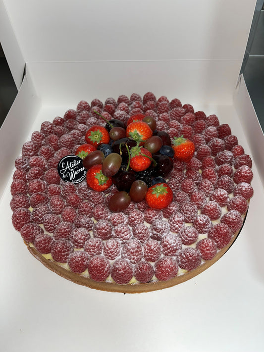Tarte Framboises - L'atelier de Warren