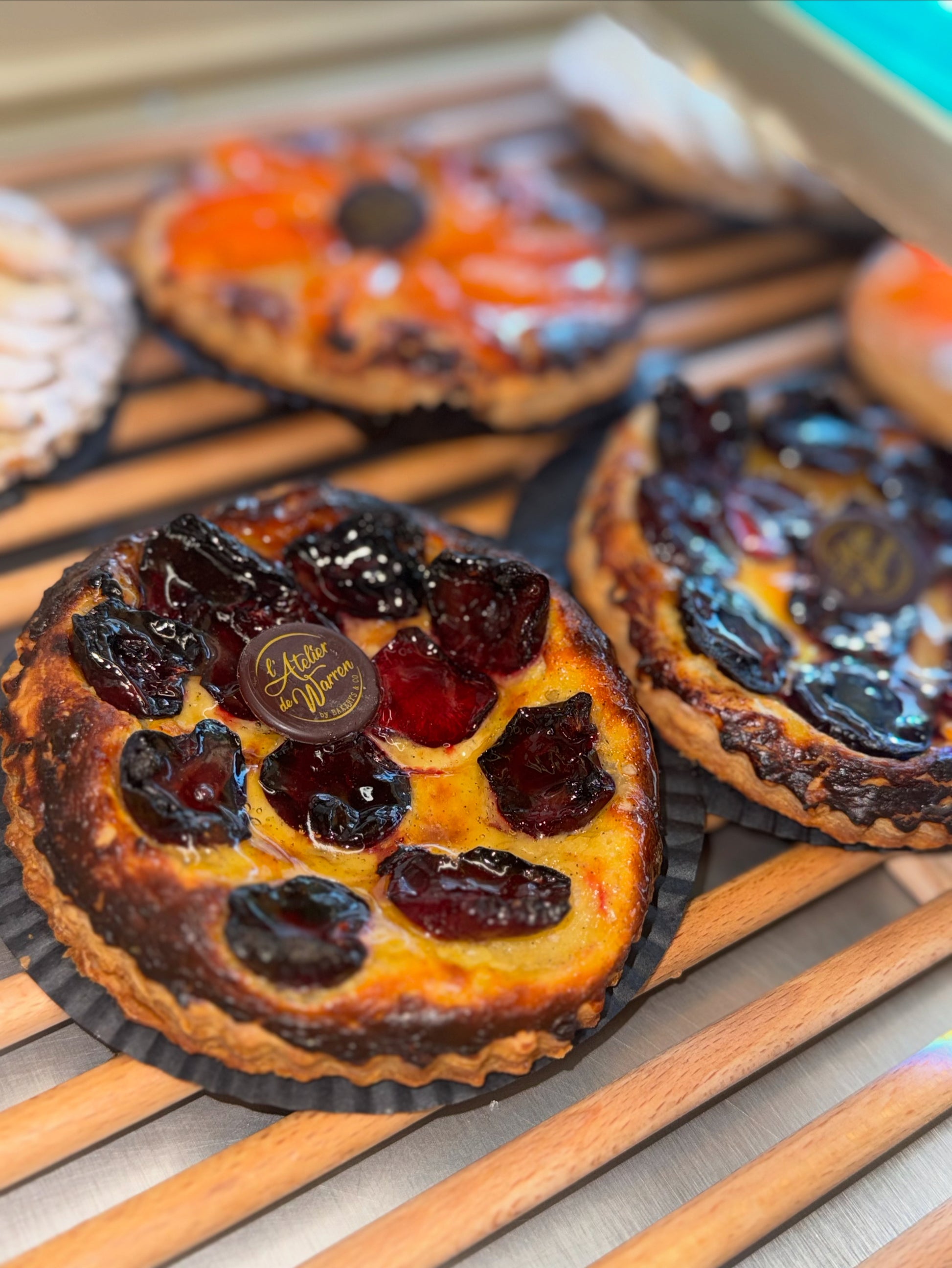 Tarte Fine Cerises - L'atelier de Warren