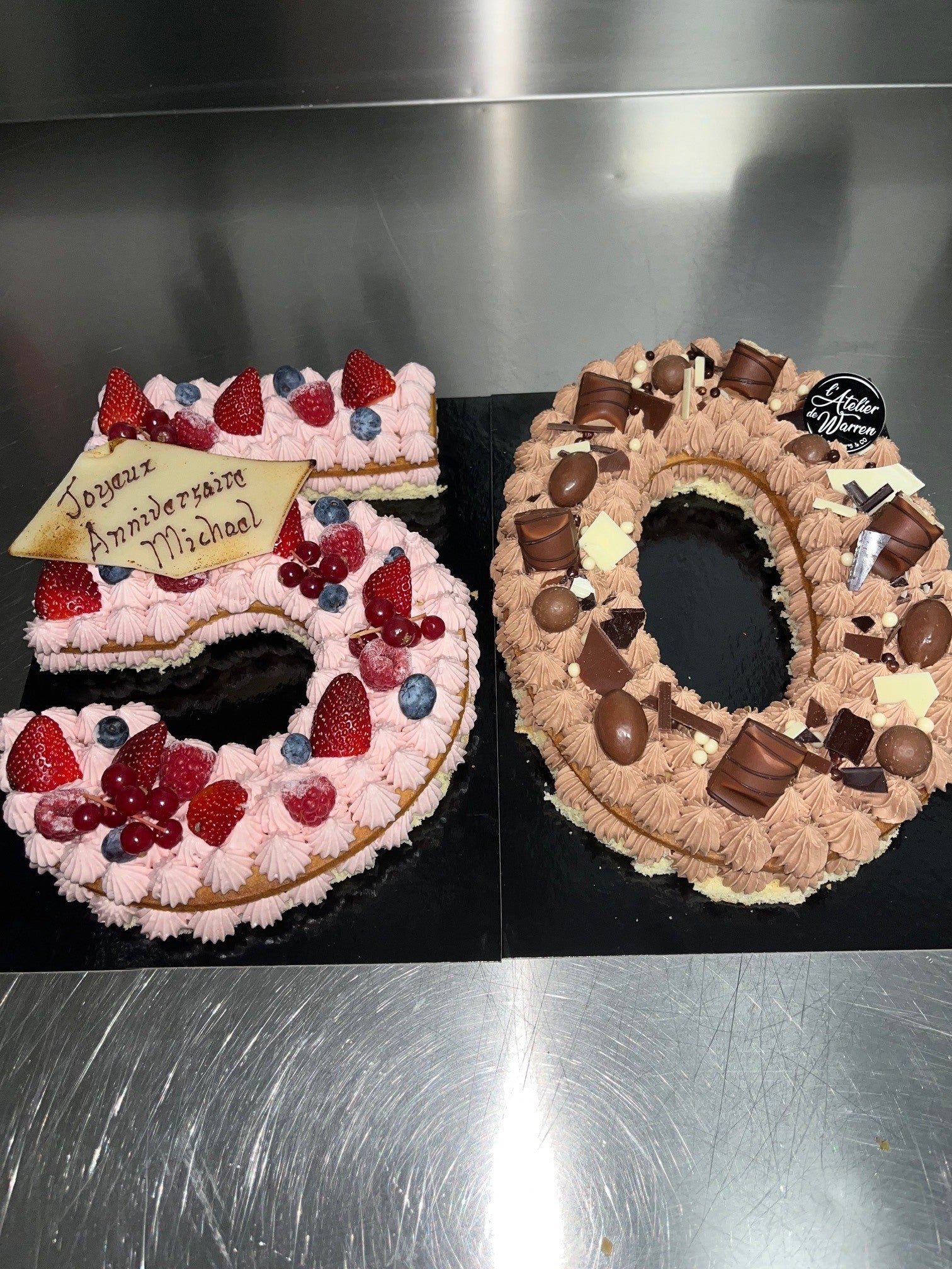 Number Cake - L'atelier de Warren