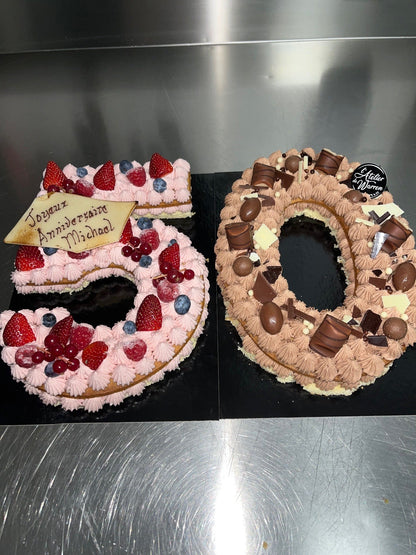 Number Cake - L'atelier de Warren