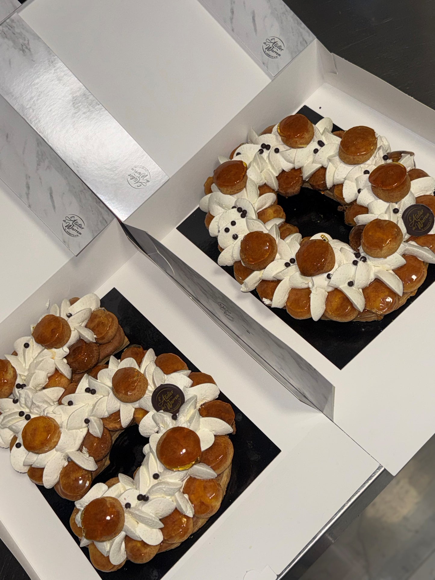 Number Cake Saint Honoré