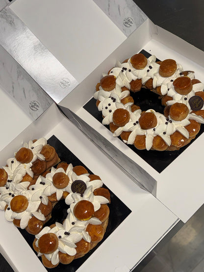 Number Cake Saint Honoré