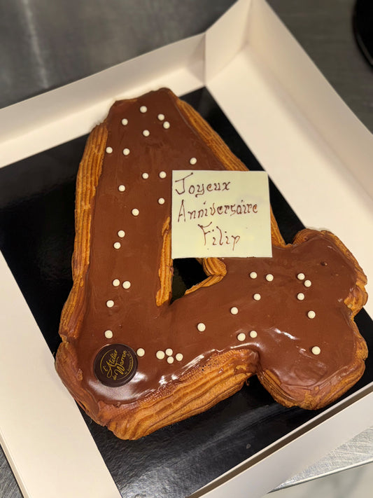 Number Cake Éclair - L'atelier de Warren