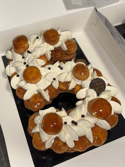 Number Cake Saint Honoré