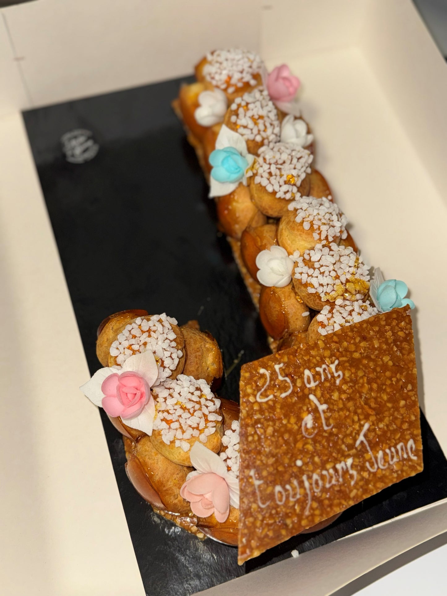 Letter Cake Choux - L'atelier de Warren