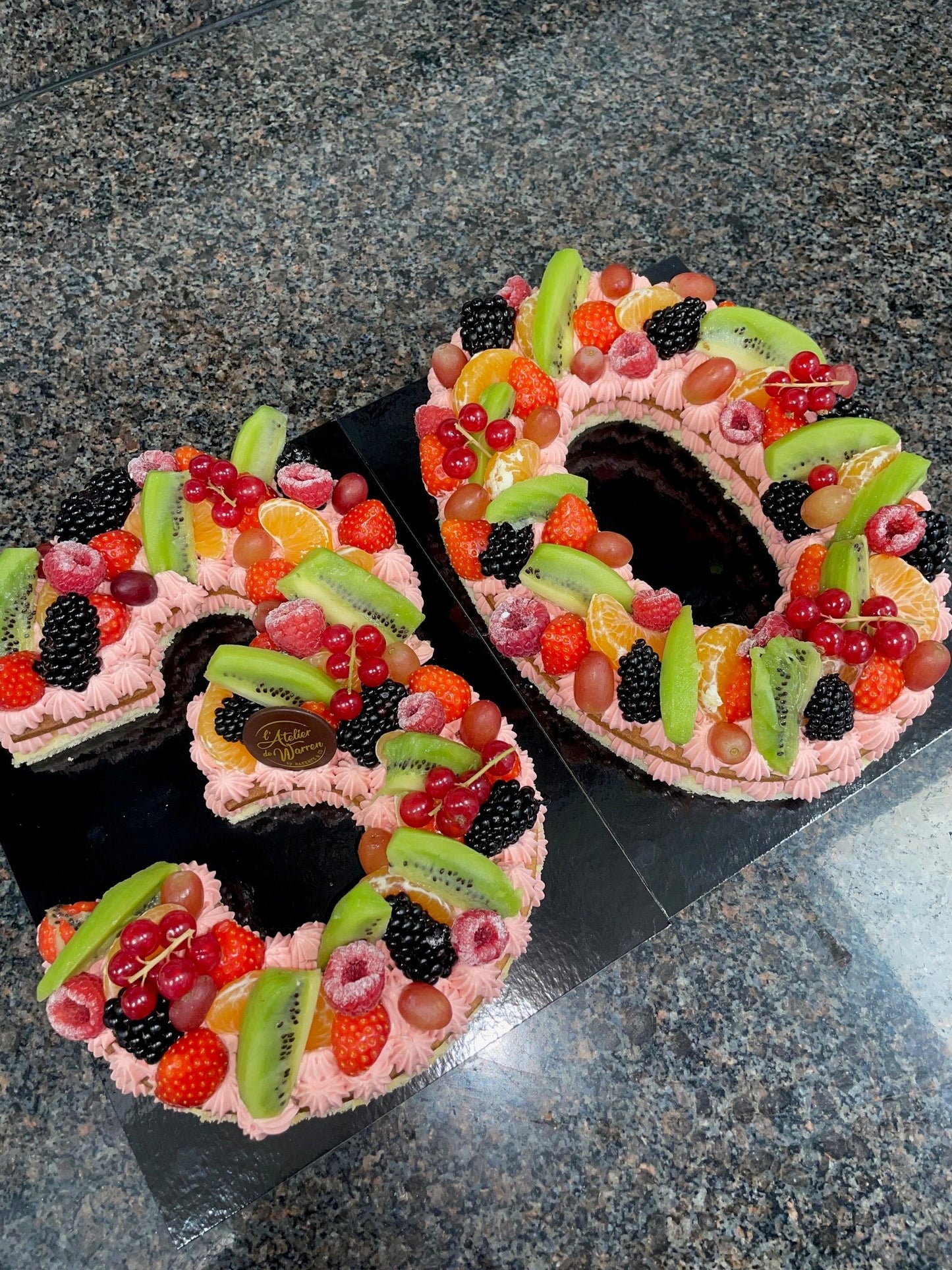 Number Cake - L'atelier de Warren