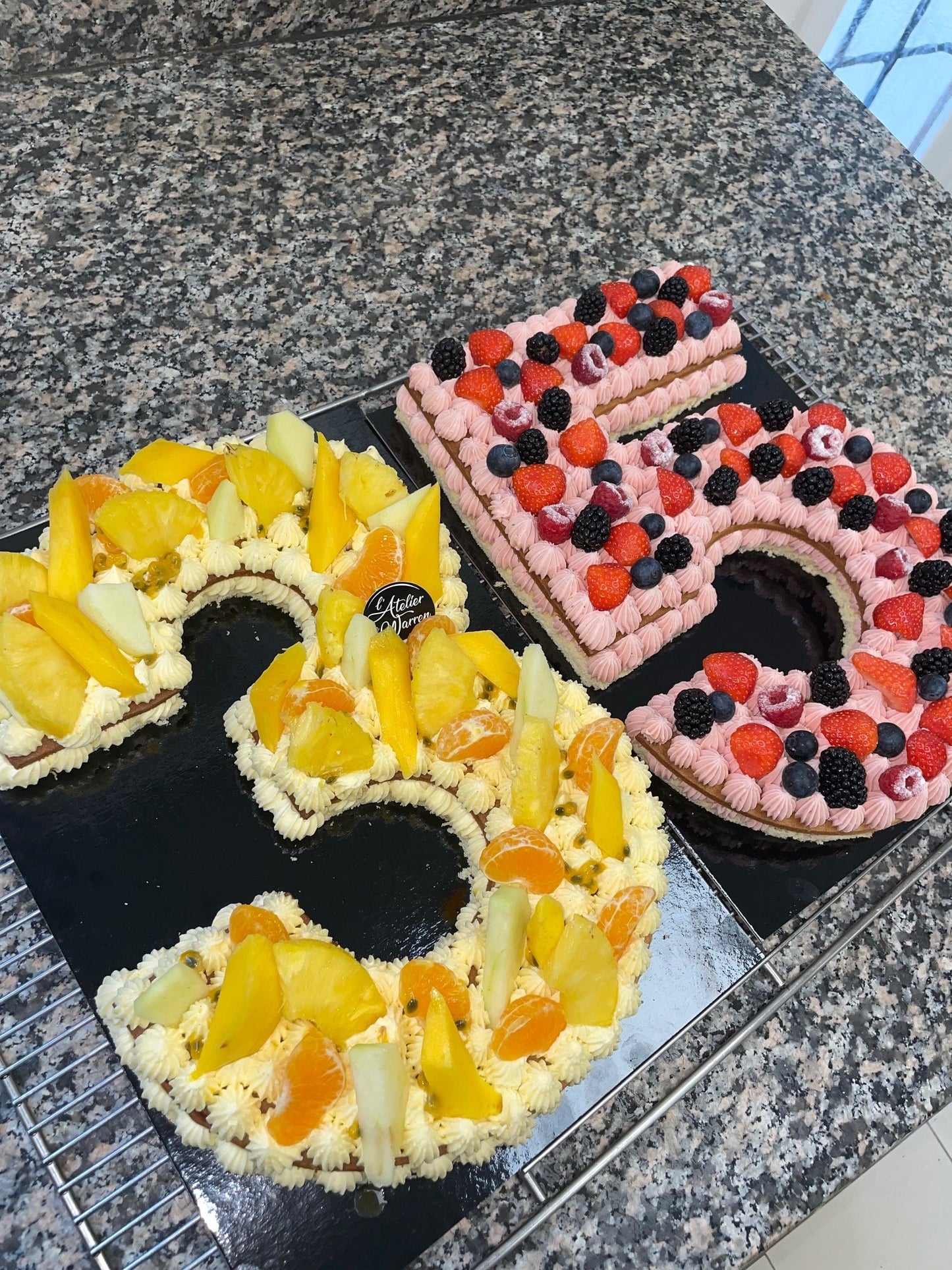 Number Cake - L'atelier de Warren