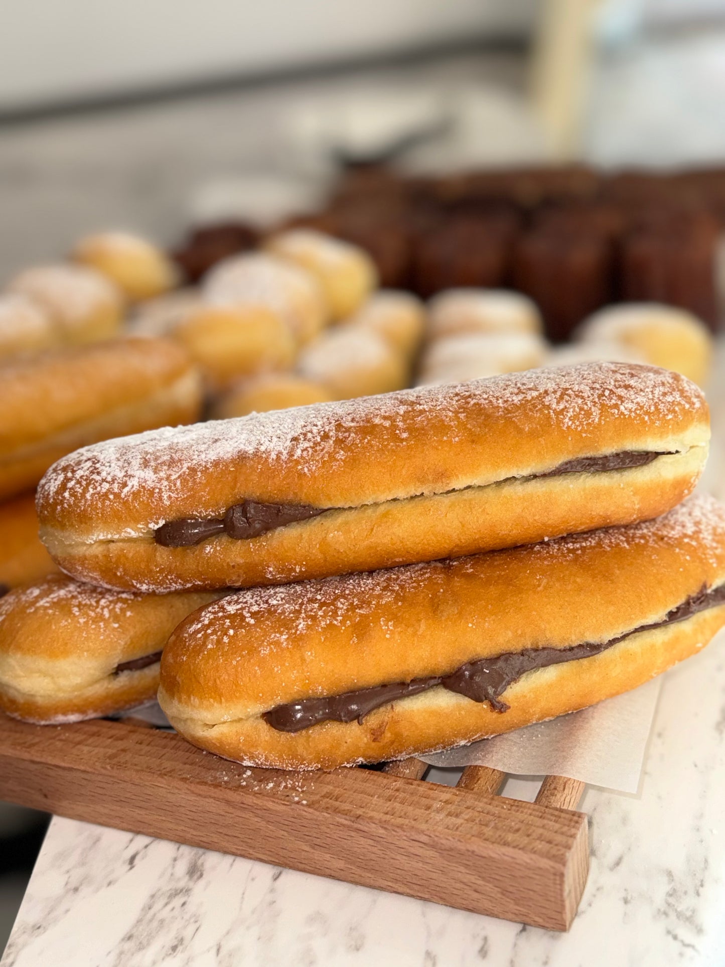 Beignet Nutella - L'atelier de Warren