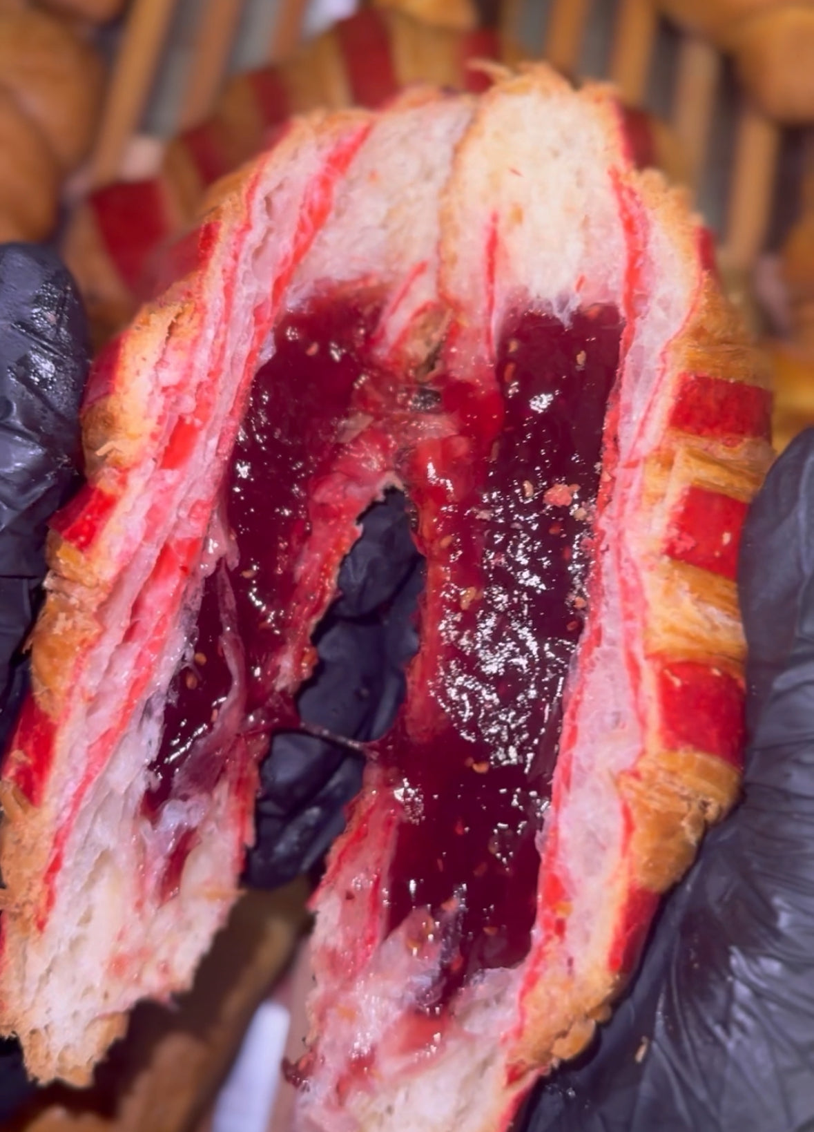 Croissant Bicolore Framboise - L'atelier de Warren