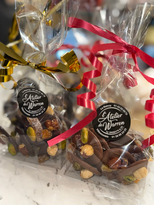 Sachets Mendiants Valrhona - L'atelier de Warren