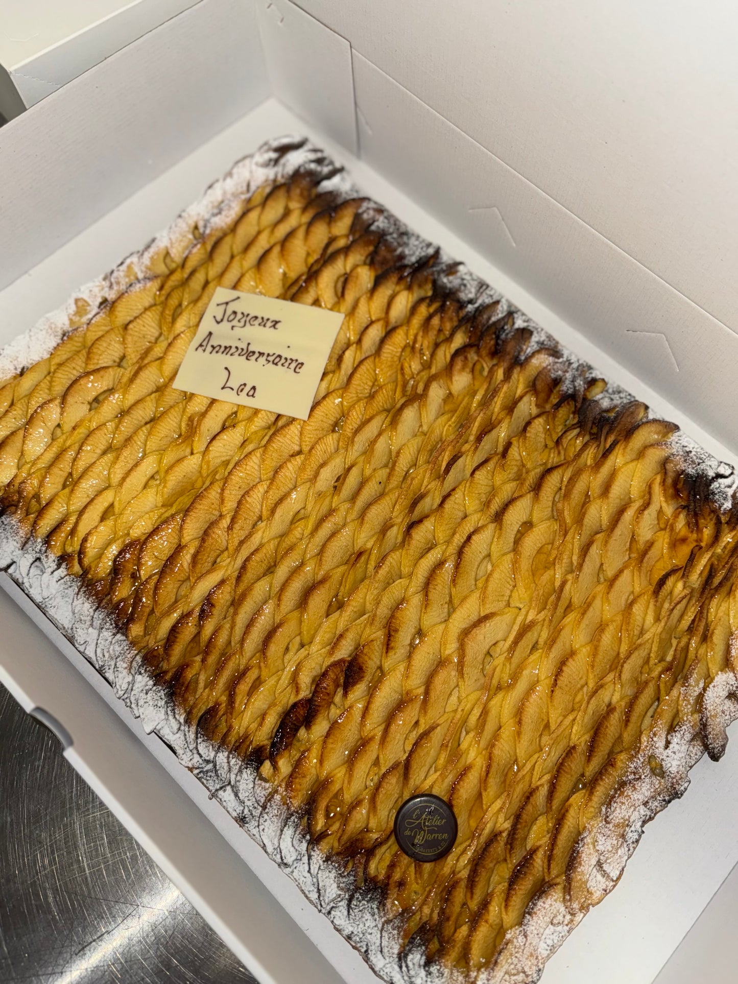Tarte Fine Pommes - L'atelier de Warren