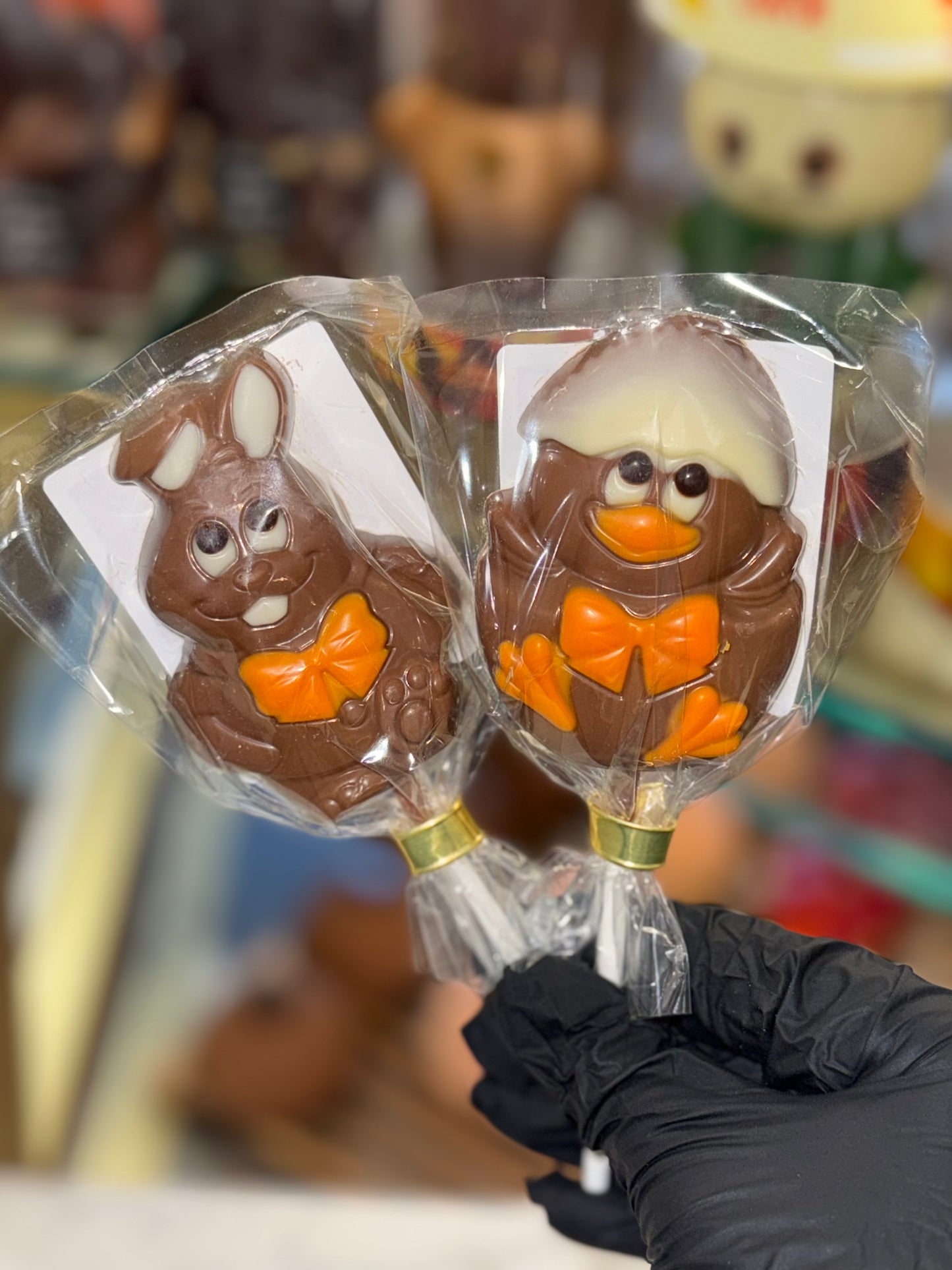 Sucettes Chocolat Pâques - L'atelier de Warren