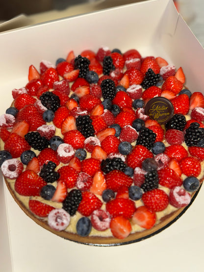 Tarte Fruits Rouges - L'atelier de Warren