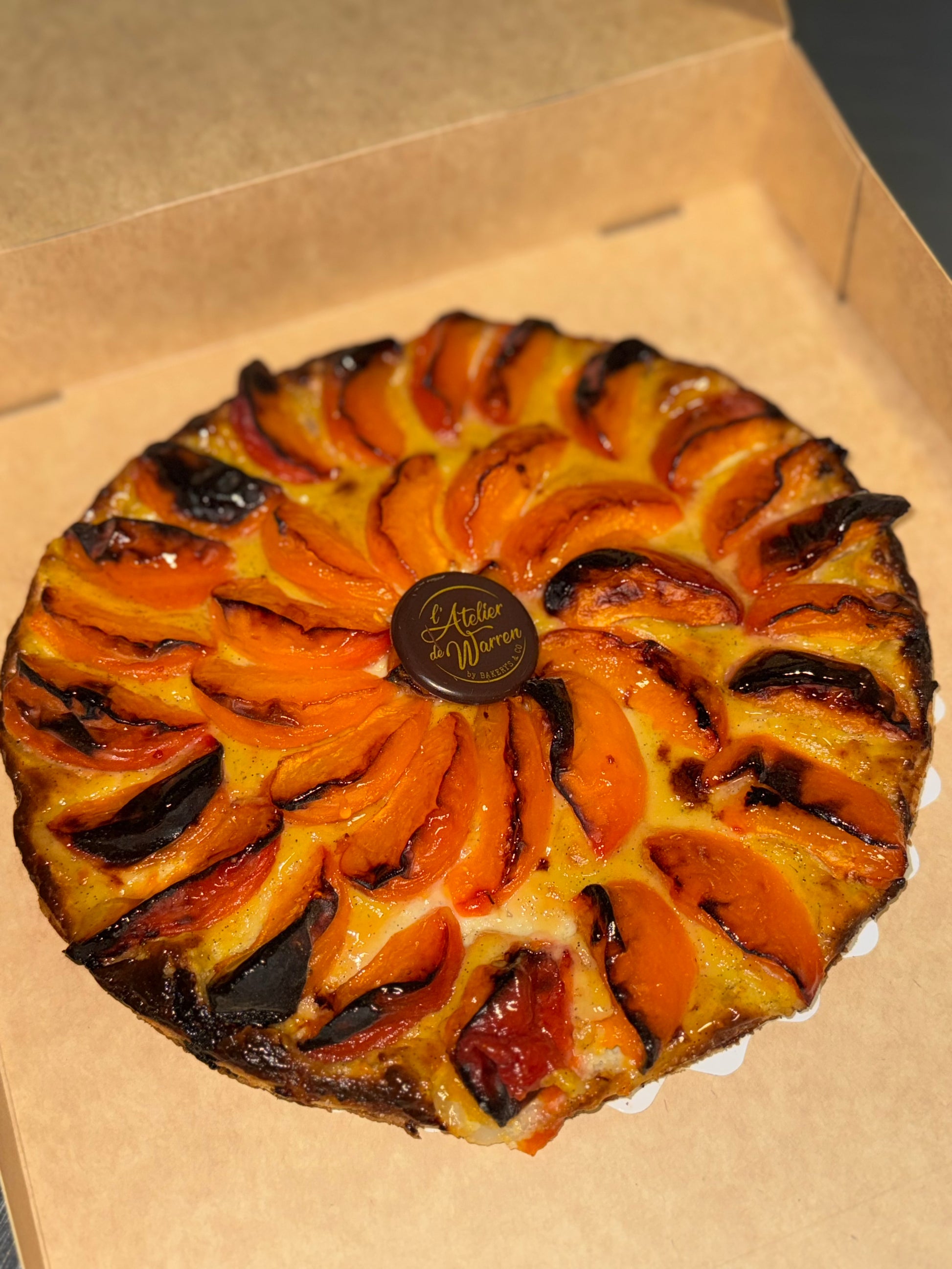 Tarte Fine Abricots - L'atelier de Warren