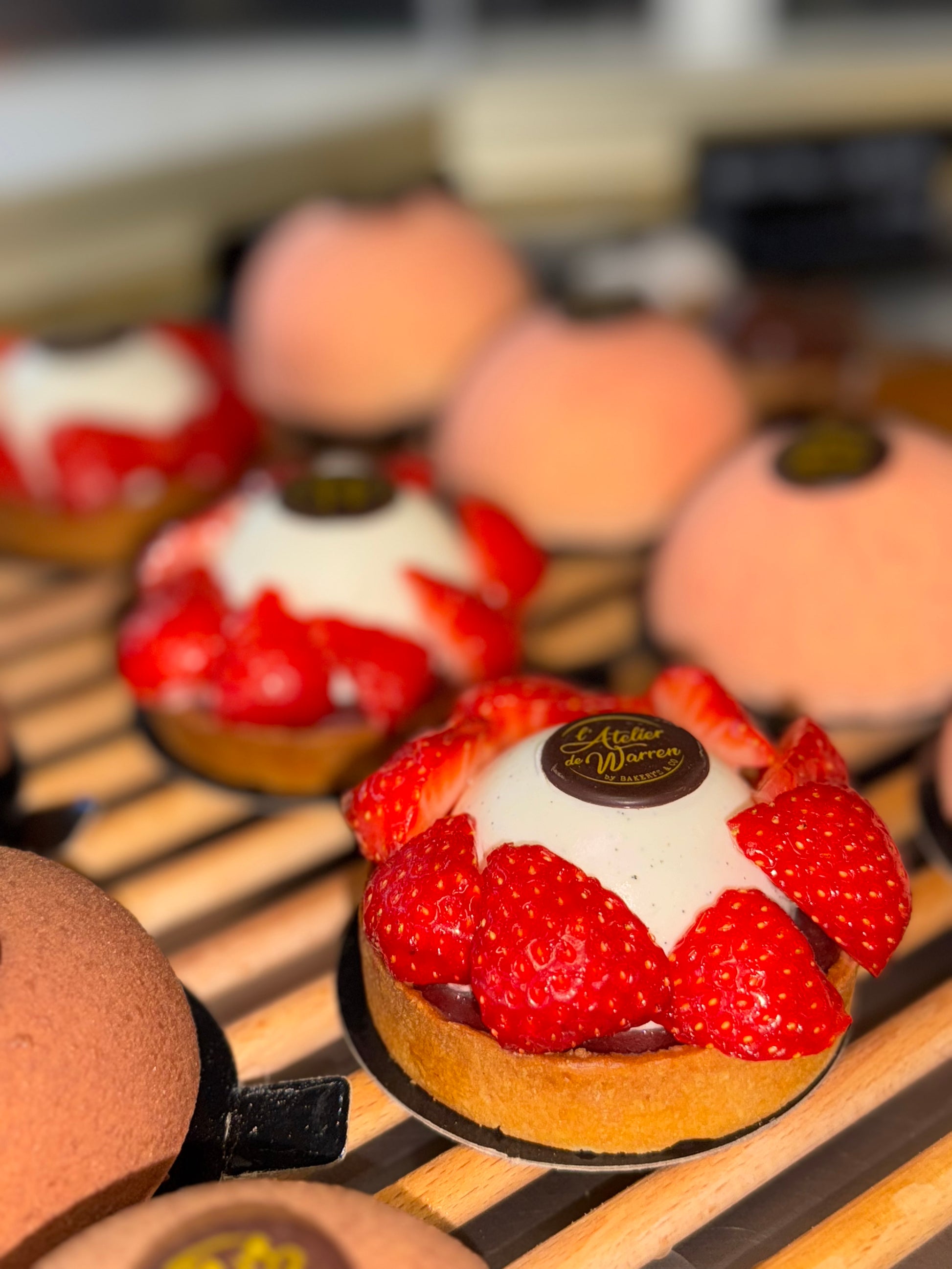 Tarte Fraises Revisitée - L'atelier de Warren