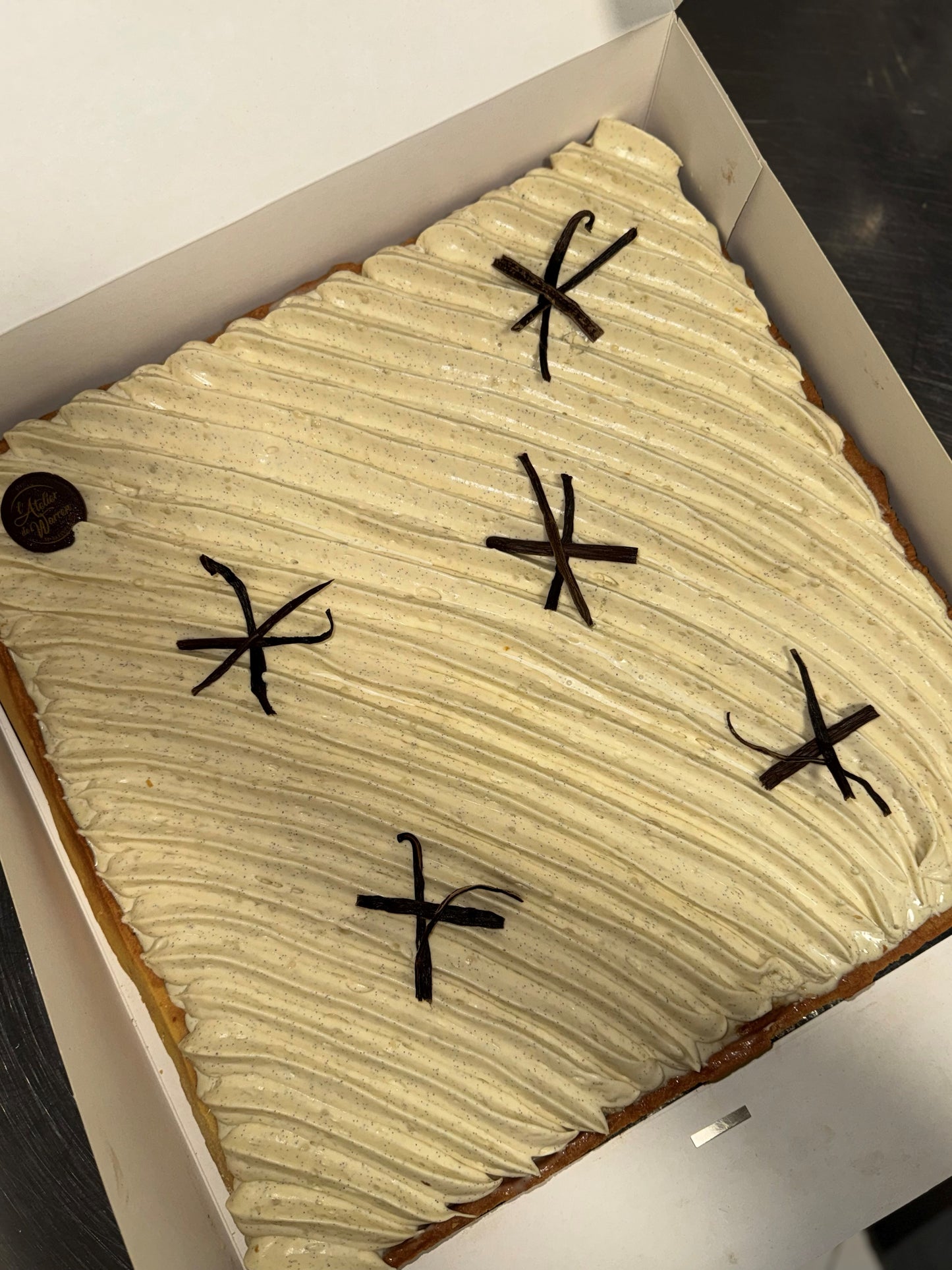 Tarte Infiniment Vanille - L'atelier de Warren