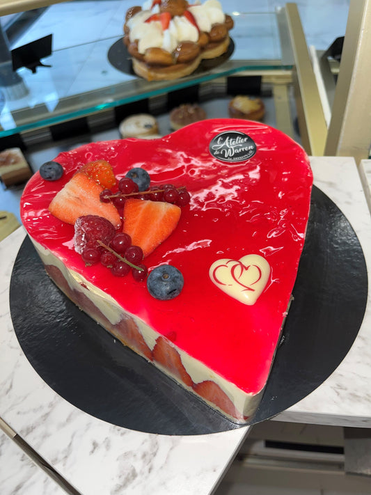 Fraisier Coeur - L'atelier de Warren