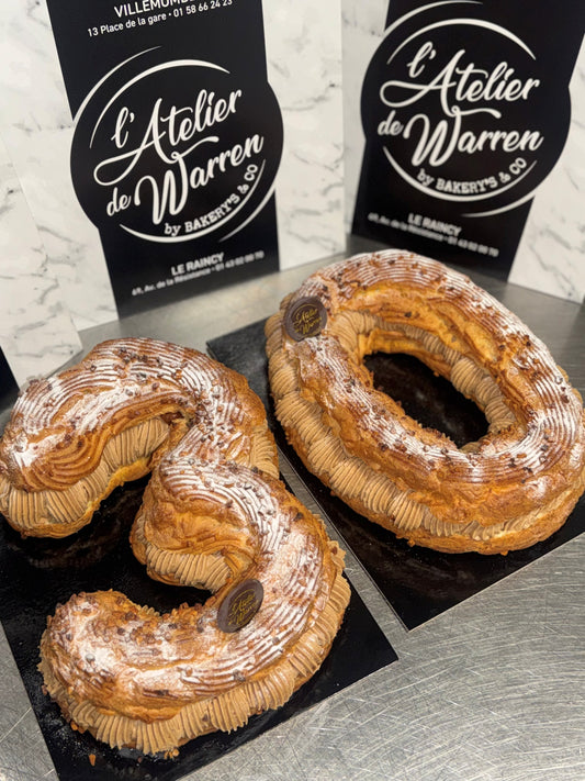 Number Cake Paris Brest